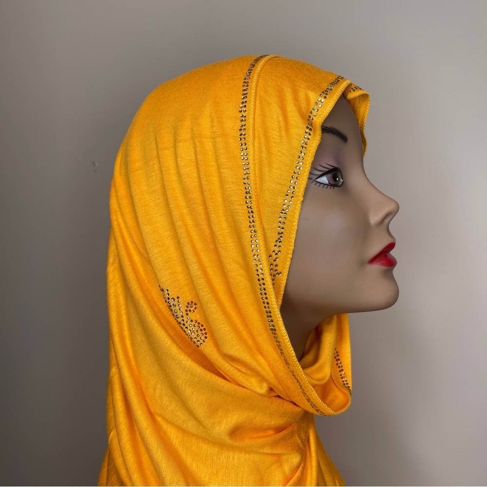 Dubai made luxury hijab scarf Muslim women